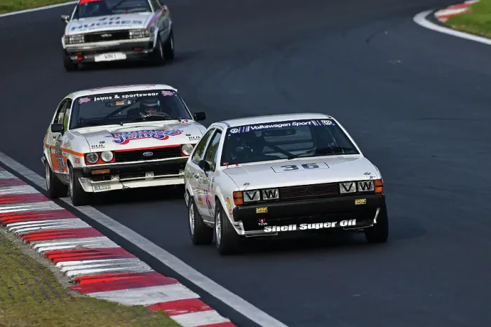 Framed Print : CJ12 9635 Tom Shephard, Jim Morris, Volkswagen Scirocco GTi