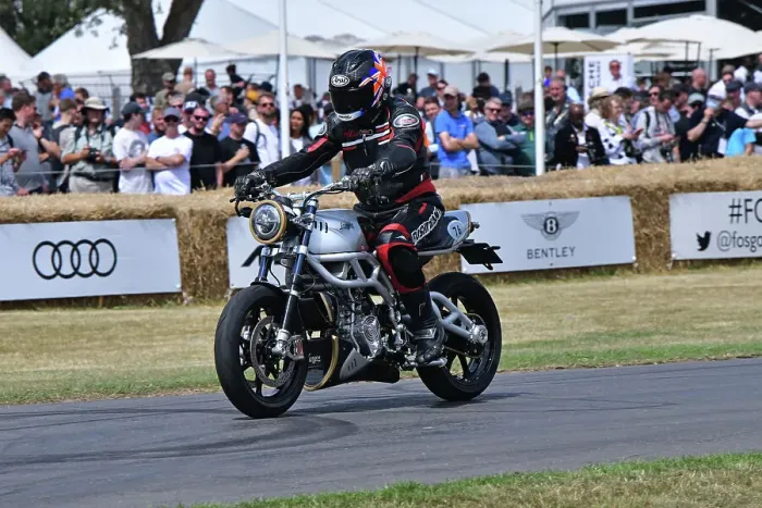 Rights Managed : CJ12 9912 Alan Cathcart, Langen two stroke Rights Managed : CJ12 9912 Alan Cathcart, Langen two stroke