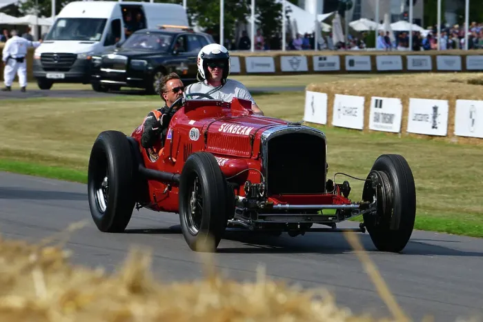 Rights Managed : CJ12 9963 Patrick Blakeney-Edwards, Sunbeam V12 350 hp, Tiger Rights Managed : CJ12 9963 Patrick Blakeney-Edwards, Sunbeam V12 350 hp, Tiger