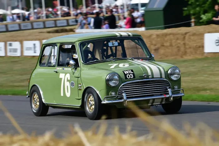 Rights Managed : CJ12 9973 Tony Perkin, Morris Mini Cooper S Rights Managed : CJ12 9973 Tony Perkin, Morris Mini Cooper S