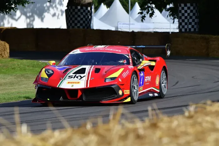 Rights Managed : CJ13 0010 Andrew Morrow, Ferrari 488 Rights Managed : CJ13 0010 Andrew Morrow, Ferrari 488