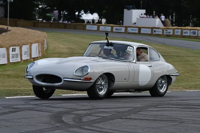 Rights Managed : CJ13 0104 Jaguar E-Type Project ZP