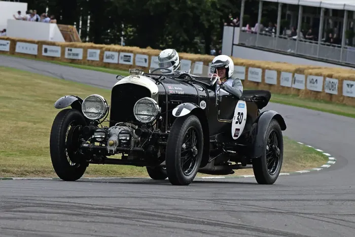 Rights Managed : CJ13 0142 Mike Sayer, Bentley Blower Car Zero Rights Managed : CJ13 0142 Mike Sayer, Bentley Blower Car Zero