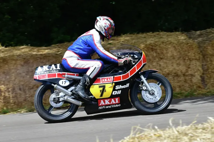 Rights Managed : CJ13 0306 Christopher Bourn, Yamaha TZ G