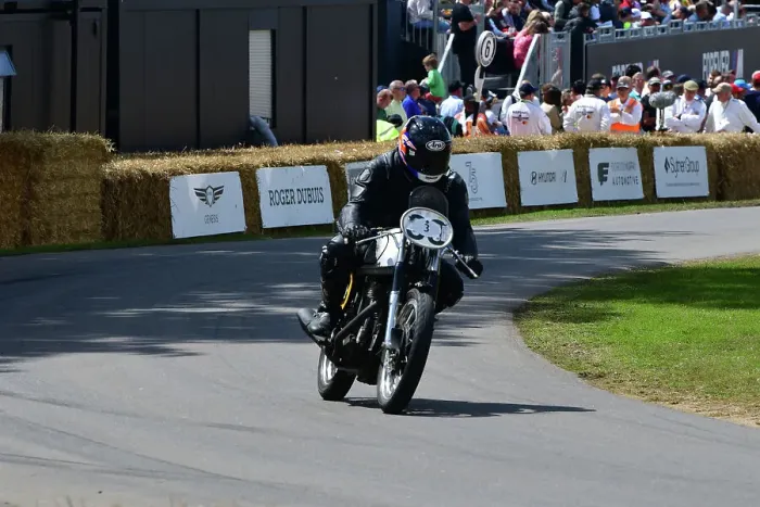 Rights Managed : CJ13 0434 Andrew Cathcart, Norton Manx Rights Managed : CJ13 0434 Andrew Cathcart, Norton Manx