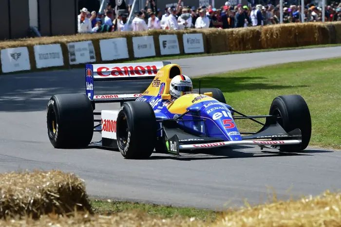 Rights Managed : CJ13 0464 Sebastian Vettel, Williams-Renault FW14B Rights Managed : CJ13 0464 Sebastian Vettel, Williams-Renault FW14B