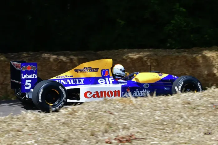 Rights Managed : CJ13 0467 Sebastian Vettel, Williams-Renault FW14B Rights Managed : CJ13 0467 Sebastian Vettel, Williams-Renault FW14B