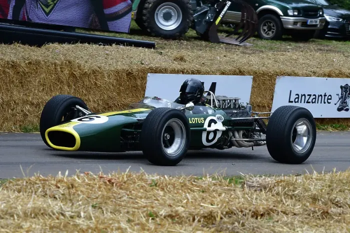 Rights Managed : CJ13 0554 Ken Pritchard-Jones, Lotus-Cosworth 49 Rights Managed : CJ13 0554 Ken Pritchard-Jones, Lotus-Cosworth 49