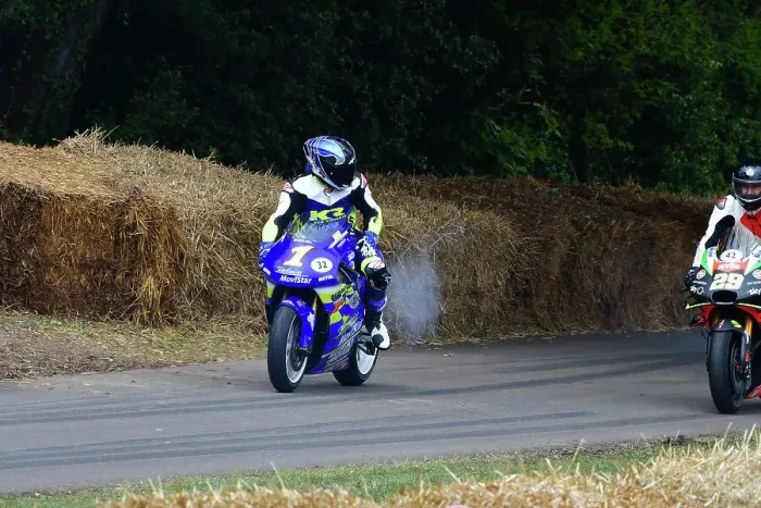 Rights Managed : CJ13 0575 Kenny Roberts Jnr, Suzuki RGV500 XR80 Rights Managed : CJ13 0575 Kenny Roberts Jnr, Suzuki RGV500 XR80
