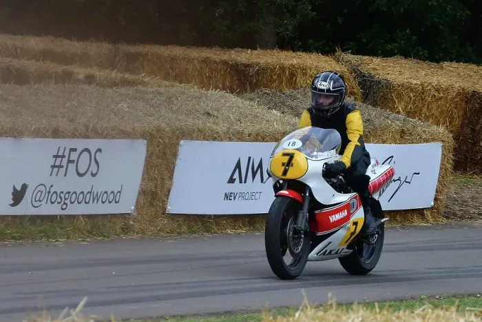 Rights Managed : CJ13 0598 Chris Riches, Yamaha YZR500 OW53 Rights Managed : CJ13 0598 Chris Riches, Yamaha YZR500 OW53