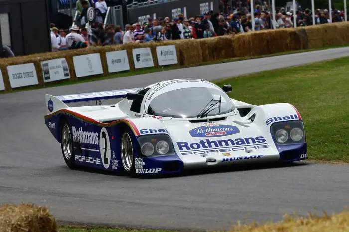 Rights Managed : CJ13 0680 Porsche 962, Rothmans livery Rights Managed : CJ13 0680 Porsche 962, Rothmans livery