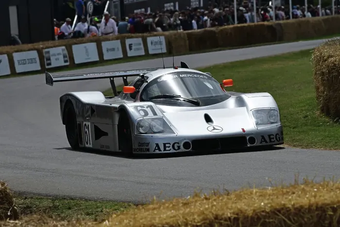 Rights Managed : CJ13 0732 Karl Wendlinger, Elliott Cole, Sauber-Mercedes C9