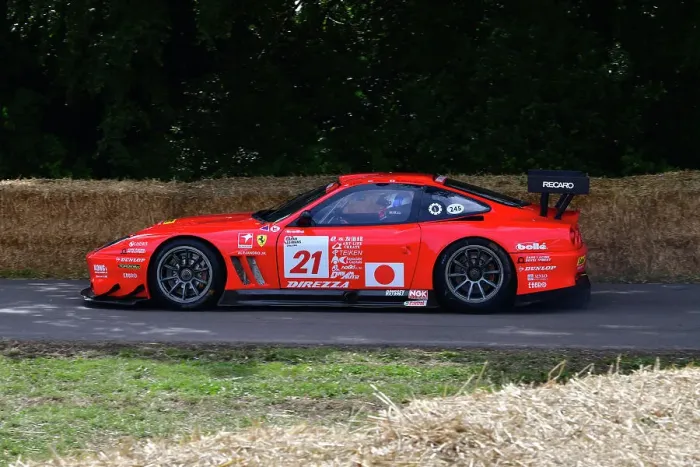 Rights Managed : CJ13 0803 Ferrari 550 Maranello Prodrive Rights Managed : CJ13 0803 Ferrari 550 Maranello Prodrive