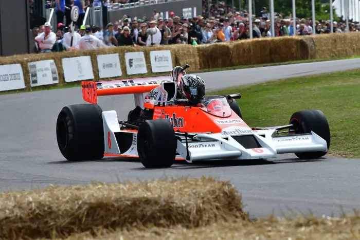 Rights Managed : CJ13 0824 Michael Lyons, McLaren-Cosworth M26 Rights Managed : CJ13 0824 Michael Lyons, McLaren-Cosworth M26