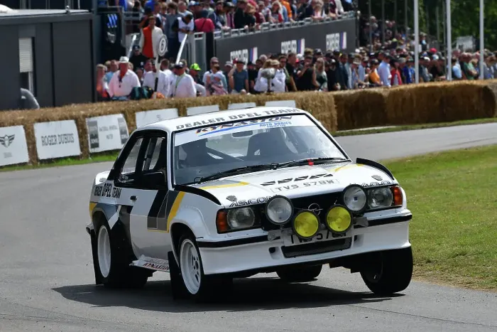 Rights Managed : CJ13 0856 Paul Kynaston, Opel Ascona 400 Rights Managed : CJ13 0856 Paul Kynaston, Opel Ascona 400