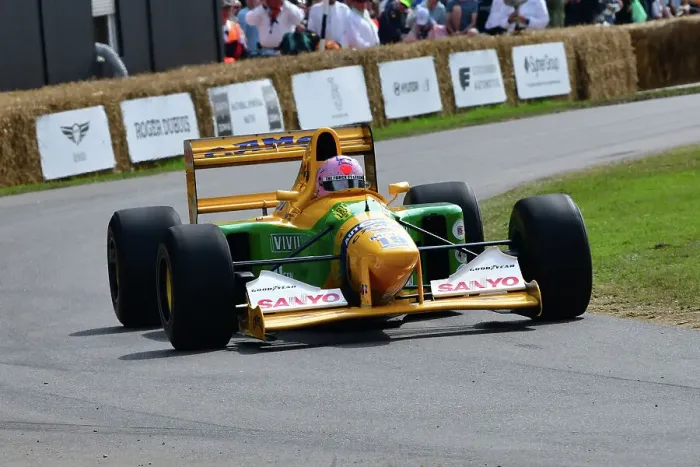 Rights Managed : CJ13 0866 Lorina McLaughlin, Benetton-Ford B192 Rights Managed : CJ13 0866 Lorina McLaughlin, Benetton-Ford B192