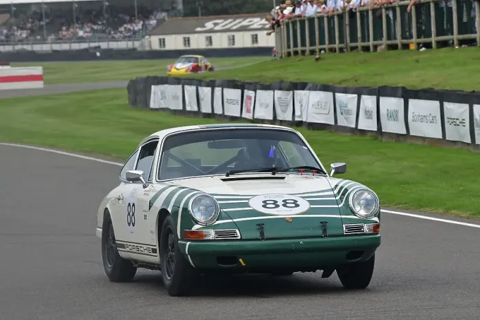 Framed Print : CJ13 1005 Steve Osborne, Chris Ward, Porsche 911