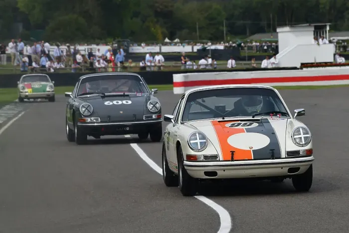 Framed Print : CJ13 1044 James Thorpe, Phil Quaife, Porsche 911
