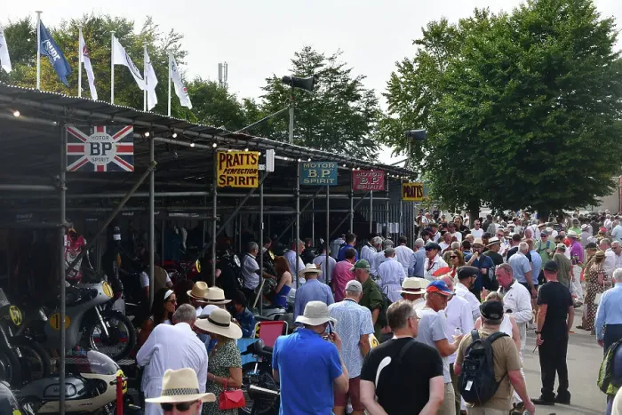Rights Managed : CJ13 1281 The busy bike paddock Rights Managed : CJ13 1281 The busy bike paddock