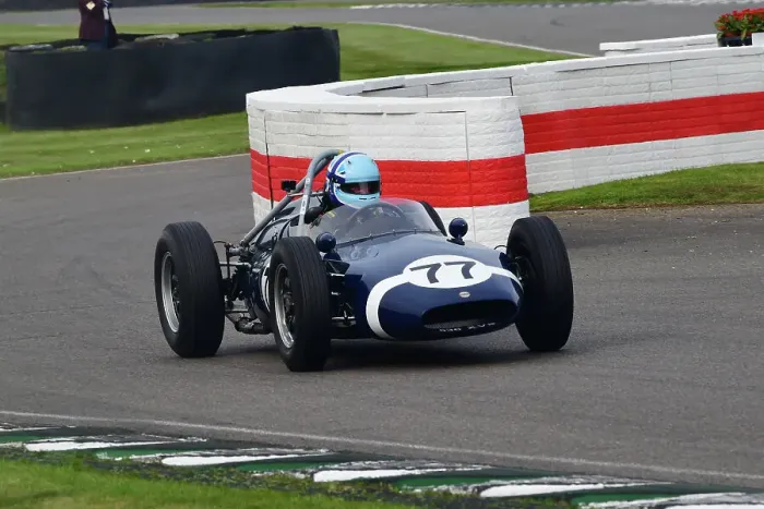 Rights Managed : CJ13 1386 Nicholas Topliss, Cooper-Climax T53 lowline