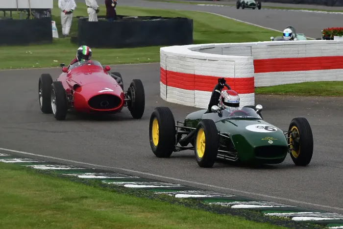 Rights Managed : CJ13 1437 Katsuaki Kubota, Lotus-Climax 18, Marino Franchitti, Maserati 250F Rights Managed : CJ13 1437 Katsuaki Kubota, Lotus-Climax 18, Marino Franchitti, Maserati 250F
