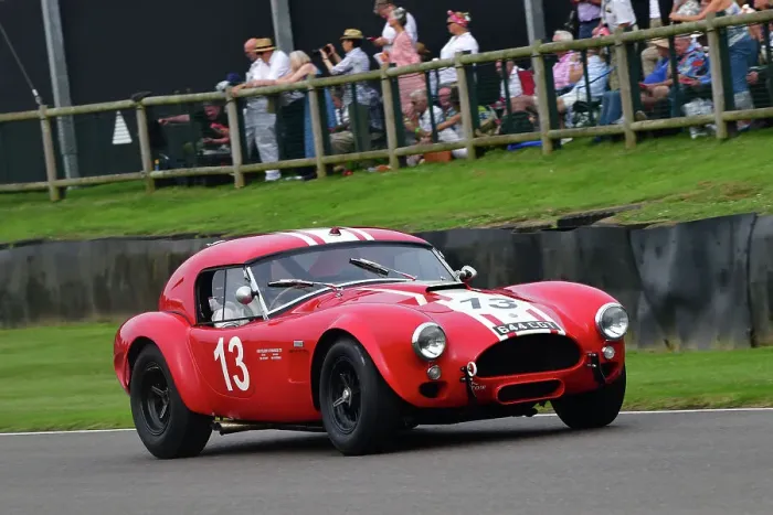 Rights Managed : CJ13 1504 Shaun Lynn, Jimmie Johnson, AC Cobra Le Mans Coupe Rights Managed : CJ13 1504 Shaun Lynn, Jimmie Johnson, AC Cobra Le Mans Coupe