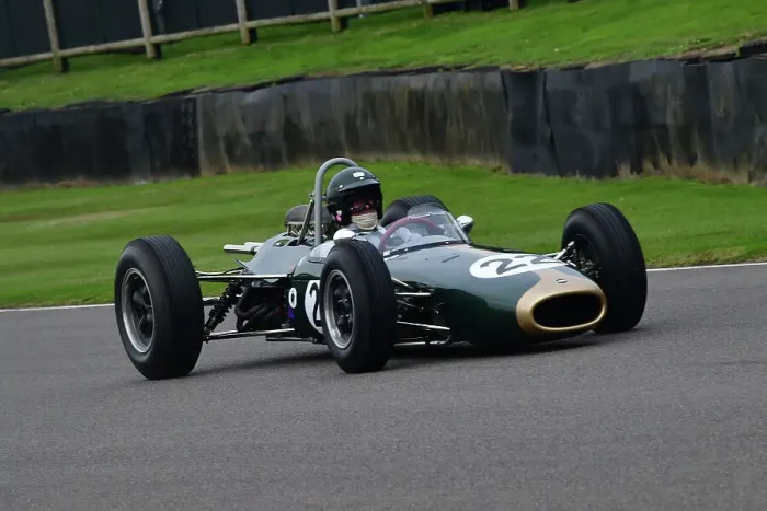 Rights Managed : CJ13 1707 James King, Brabham-Climax BT7