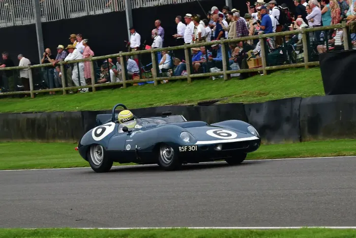Rights Managed : CJ13 1802 Harvey Stanley, Tojeiro Ecosse Jaguar Rights Managed : CJ13 1802 Harvey Stanley, Tojeiro Ecosse Jaguar
