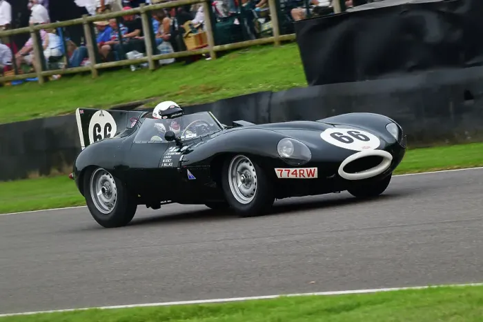 Rights Managed : CJ13 1837 John Young, Jaguar D-Type Long Nose Rights Managed : CJ13 1837 John Young, Jaguar D-Type Long Nose