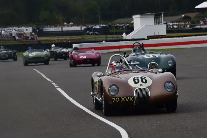 Rights Managed : CJ13 1910 Jenson Button, Alex Buncombe, Jaguar C-Type Rights Managed : CJ13 1910 Jenson Button, Alex Buncombe, Jaguar C-Type