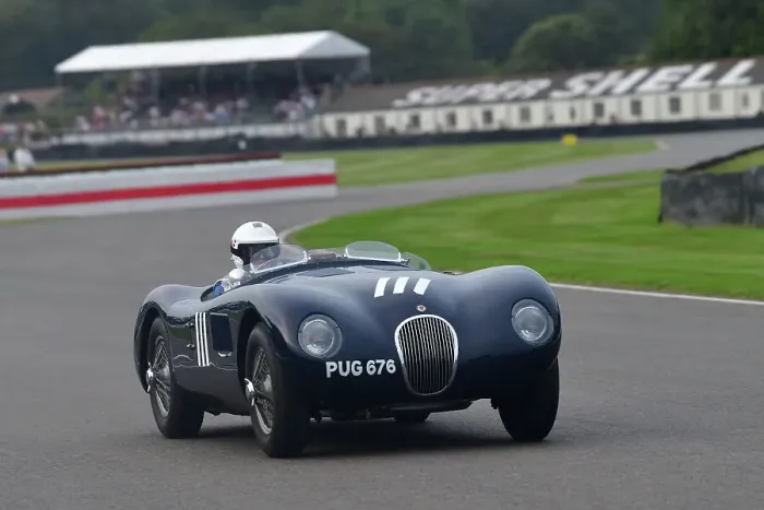 Rights Managed : CJ13 2011 Ben Cussons, Mike Malone, Jaguar C-Type Rights Managed : CJ13 2011 Ben Cussons, Mike Malone, Jaguar C-Type