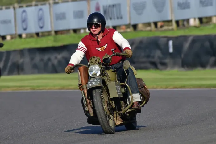 Rights Managed : CJ13 2056. Track Parade - Motorcycle Celebration Rights Managed : CJ13 2056. Track Parade - Motorcycle Celebration