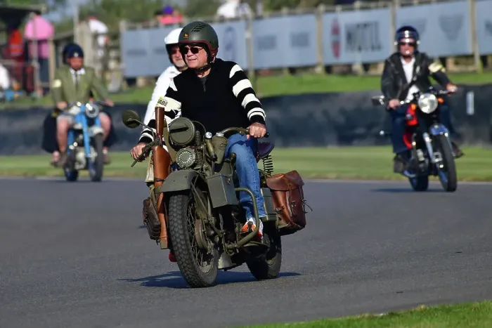 Rights Managed : CJ13 2066 Military Harley Davidson