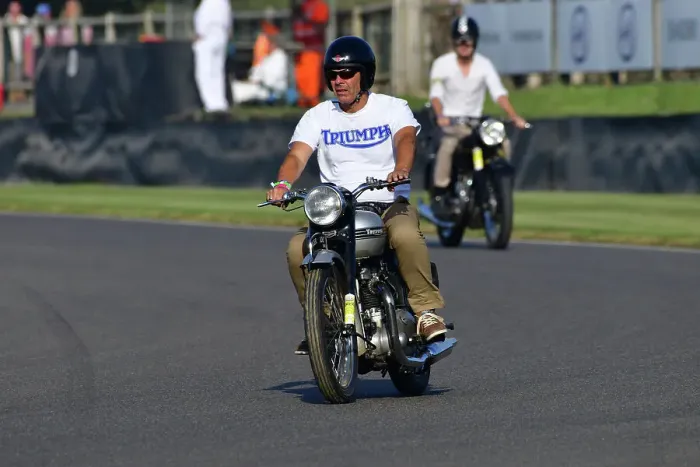 Rights Managed : CJ13 2094. Track Parade - Motorcycle Celebration Rights Managed : CJ13 2094. Track Parade - Motorcycle Celebration