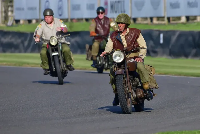 Rights Managed : CJ13 2105. Track Parade - Motorcycle Celebration Rights Managed : CJ13 2105. Track Parade - Motorcycle Celebration