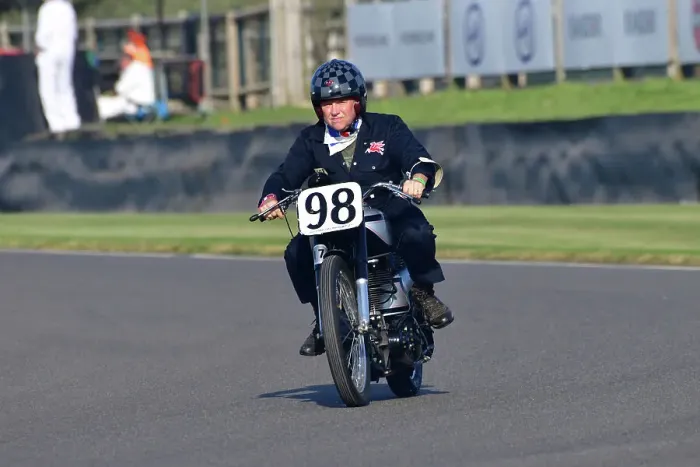 Rights Managed : CJ13 2141 Richard Blackburn, Norton Daytona Manx Rights Managed : CJ13 2141 Richard Blackburn, Norton Daytona Manx