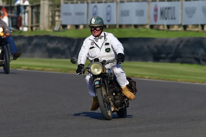 Rights Managed : CJ13 2144 Norton motorcycle Rights Managed : CJ13 2144 Norton motorcycle