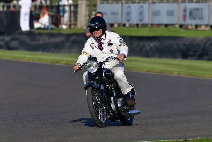 Rights Managed : CJ13 2145 1950 BSA Motorcycle Rights Managed : CJ13 2145 1950 BSA Motorcycle