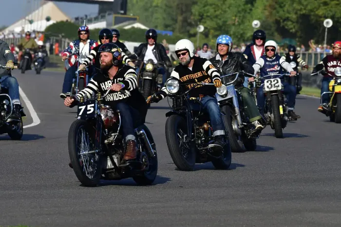 Rights Managed : CJ13 2160 Harley Davidsons Rights Managed : CJ13 2160 Harley Davidsons