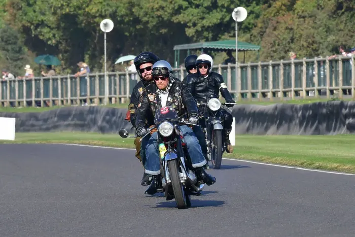 Rights Managed : CJ13 2243. Track Parade - Motorcycle Celebration Rights Managed : CJ13 2243. Track Parade - Motorcycle Celebration