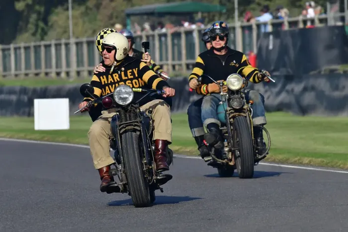 Rights Managed : CJ13 2260 Harley Davidson, Goodwood Hornets Motorcycle Gang Rights Managed : CJ13 2260 Harley Davidson, Goodwood Hornets Motorcycle Gang