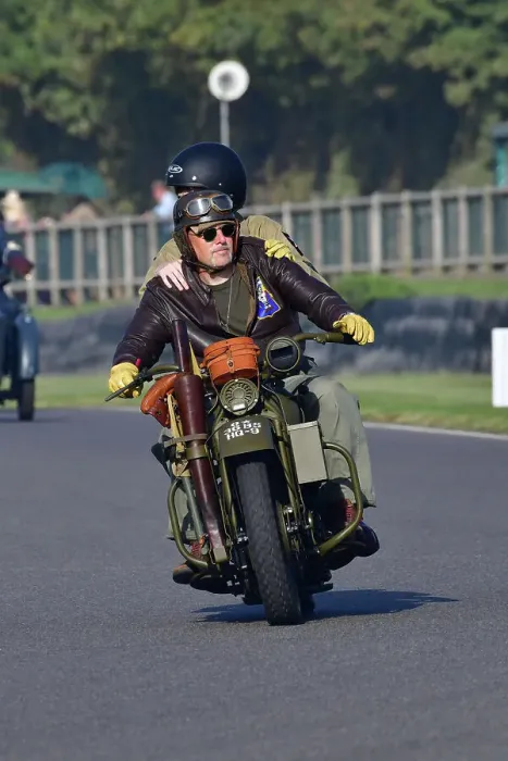 Rights Managed : CJ13 2271 ex-Military motorcycle Rights Managed : CJ13 2271 ex-Military motorcycle