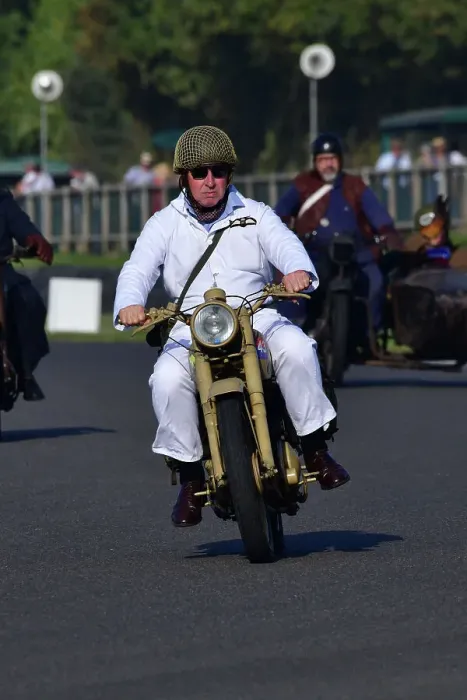 Rights Managed : CJ13 2279 ex-Military motorcycle Rights Managed : CJ13 2279 ex-Military motorcycle