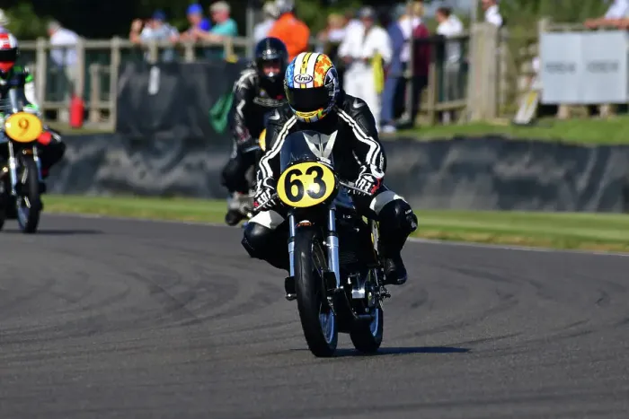 Rights Managed : CJ13 2416 Adam Child, Angela Cragg, Norton Manx 30M