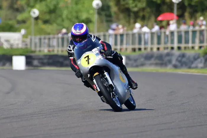 Rights Managed : CJ13 2472 Steve Parrish, Norton Manx 30M Rights Managed : CJ13 2472 Steve Parrish, Norton Manx 30M