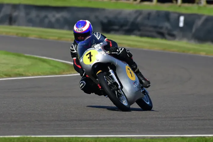 Rights Managed : CJ13 2549 Steve Parrish, Norton Manx 30M