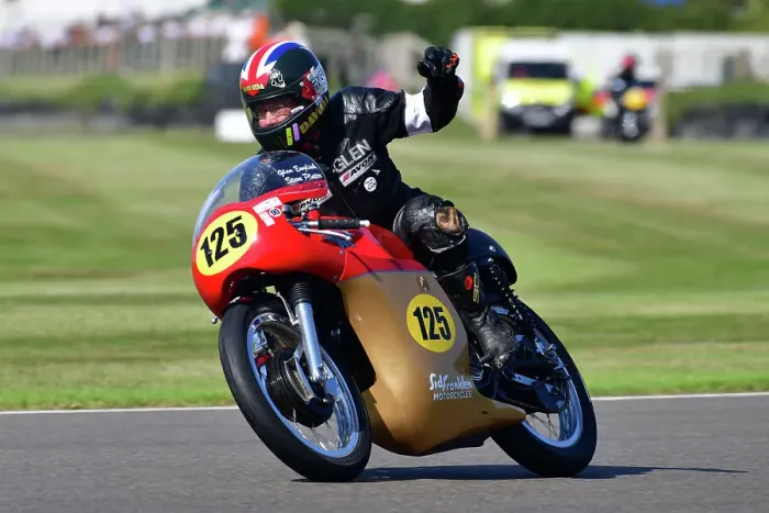 Rights Managed : CJ13 2634 Steve Plater, Glen English, Matchless G50