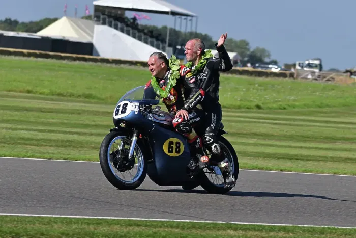Rights Managed : CJ13 2671 Michael Russell, Michael Rutter, Norton Manx 30M Rights Managed : CJ13 2671 Michael Russell, Michael Rutter, Norton Manx 30M