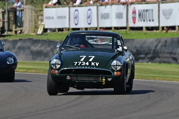 Rights Managed : CJ13 2686 Michael Squire, Colin Turkington, Sunbeam Lister Tiger Le Mans Rights Managed : CJ13 2686 Michael Squire, Colin Turkington, Sunbeam Lister Tiger Le Mans