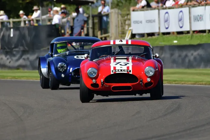 Rights Managed : CJ13 2703 Shaun Lynn, Jimmie Johnson, AC Cobra Le Mans Coupe Rights Managed : CJ13 2703 Shaun Lynn, Jimmie Johnson, AC Cobra Le Mans Coupe